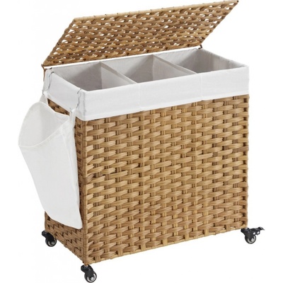 Songmics Laun 140 l hnědý