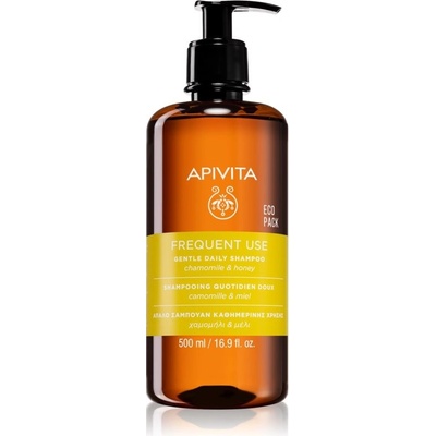 Apivita Chamomile & Honey jemný šampón na každodenné použitie 500 ml