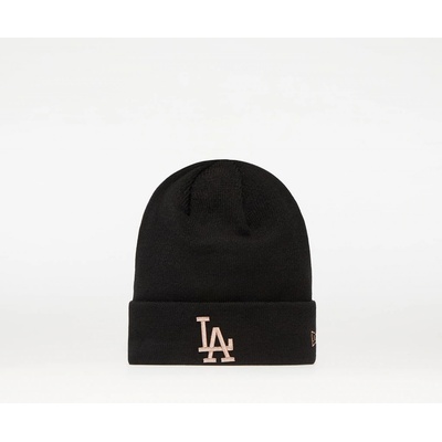 New Era MLB Wmns Metallic Logo Cuff Knit Los Angeles Dodgers Black