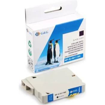 Compatible ГЛАВА ЗА EPSON STYLUS D88 Photo Editon/D68Pe/D88PE/DX 4800/4850/4200/3800/3850 - Black - T061140 - G&G (200EPST0611 G)