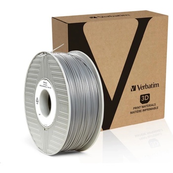 Verbatim 55032 3D Филамент, ABS, 1, 75mm, 1000g, 404m, сребро/метално сиво (55032)