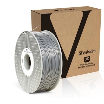 Verbatim 55032 3D филамент, ABS, 1, 75mm, 1000g, 404m, Сребрист (Silver/Metal grey) (55032)
