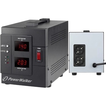 PowerWalker Стабилизатор PowerWalker AVR 1500 SIV, 1500 VA/1200 W (AVR-1500)