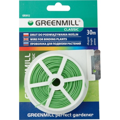 Drôt na viazanie rastlín s odstrihovačom Greenmill 30 m
