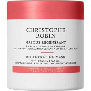 Christophe Robin Кристоф Робин Регенериращо Масло от бодлива круша Крем-маска за лечение на коса за ревитализиране 100 ml