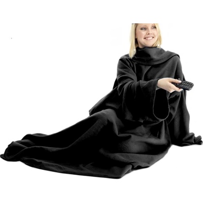 Dampod Shop Snuggie černá 160 x 120 cm – Zboží Mobilmania