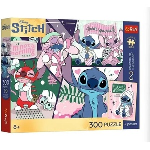Trefl - Puzzle Lilo & Stitch: Cosmic Duet - 300 piese