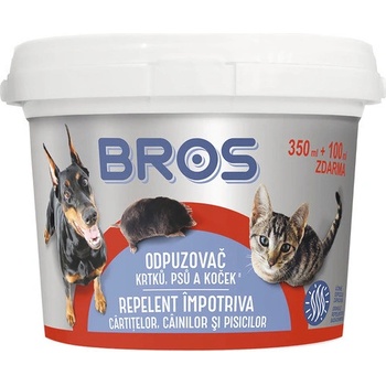 Bros 675691 Pachový ohradník proti krtkům psům a kočkám 450 ml
