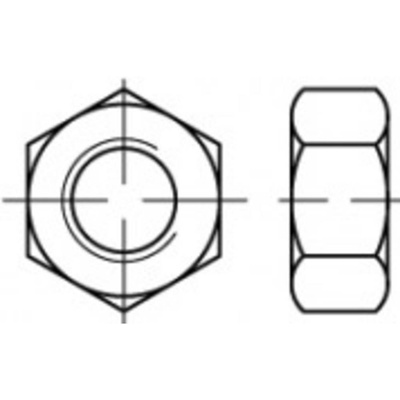 TOOLCRAFT TO-5443791 šestihranné matice 50 mm 83934 ocel 100 ks