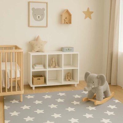 Lalalu Hracia podložka White star Premium