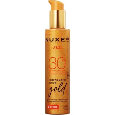 Nuxe Sun Gold UV защита масло за тен SPF 30 150 мл