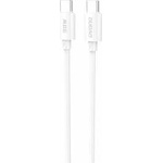 Dudao L4C USB-C / USB-C-Kabel 30W 2m - Weiß