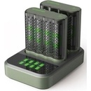 GP M452 Dockingstation nabíjačka na okrúhle akumulátory NiMH micro (AAA), mignon (AA); GPRCKCHM452D457