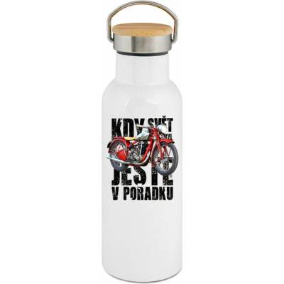 123TRIKO termoska JAWA 350 OHV, V8 500 ml