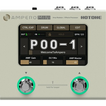 Hotone Ampero Mini Vanilla Мултиефект за китара (MP-50VN)