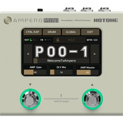 Hotone Ampero Mini Vanilla Мултиефект за китара (MP-50VN)