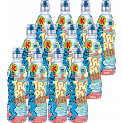 Kubuś Waterrr Good Vibes príchuť Gold Kiwi Lulo 500 ml