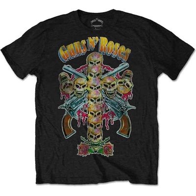 Guns N' Roses Skull Cross 80s Black M Риза (GNRTS20MB02)