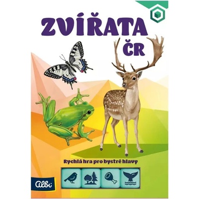 Albi Chytré kostky Zvířata ČR