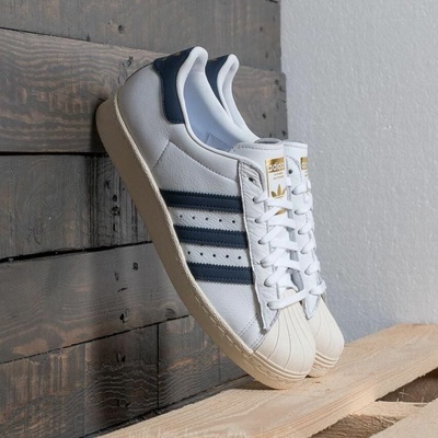 adidas Superstar 80s Ftw White/ Trace Blue/ Grey Two