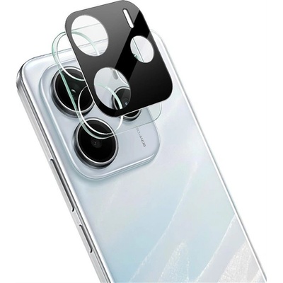 Удароустойчив стъклен протектор за камера марка IMAK за Xiaomi Redmi Note 14 5G - с черна рамка