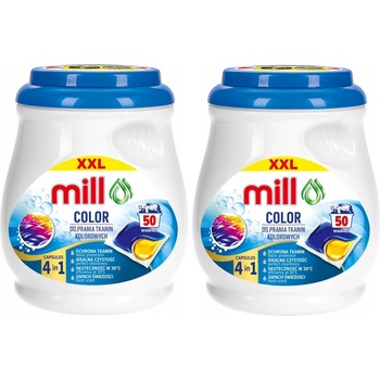 Mill Color kapsúle na pranie ochrana farieb 2 x 50 PD