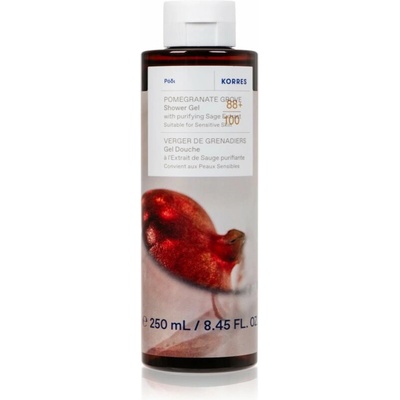 Korres Pomegranate osvěžující sprchový gel 250 ml