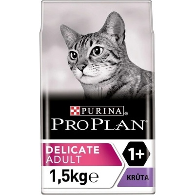 Pro Plan Cat Delicate Adult Turkey 1,5 kg