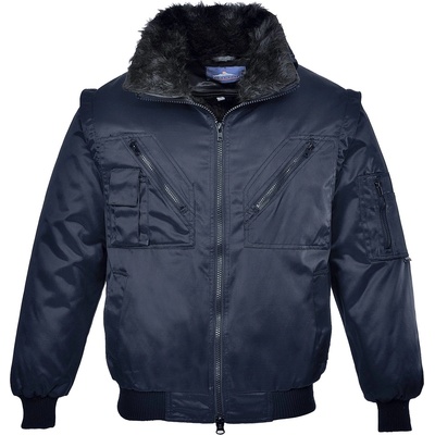 Portwest pj10 / Изолирано водоустойчиво пилотско яке 4в1 - тъмносиньо, размер s (pj10nars)