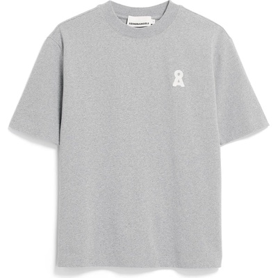 Armedangels Дамска тениска ARMEDANGELS Women's Tarjaa Å Embro T-shirt - Silver Melange - размер XS (916-2767-1011)