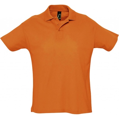 Soľs Summer II pánská polokošile SL11342 Orange