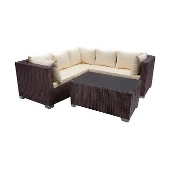 Horecano ГР-Ъглов сет "COMFORT" (186x186x77xh70cm. )+маса(100х60х47cm. ) (SF 8060) (019529)