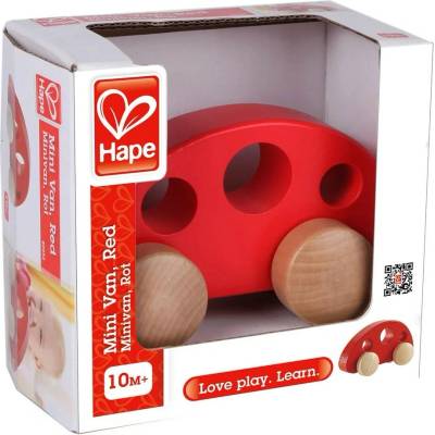 Hape Minivan červené