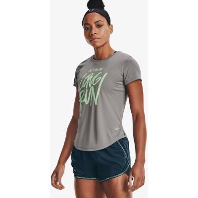 Under Armour Long Run Graphic Тениска Under Armour | Siv | ЖЕНИ | XS