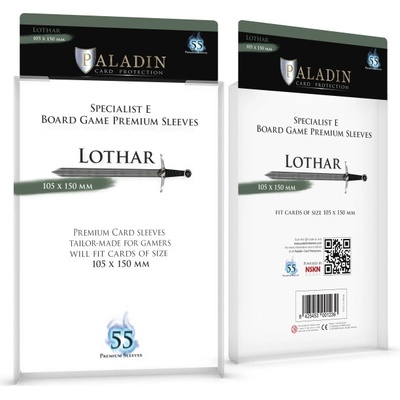 Board&Dice obaly Paladin Lothar 55 ks