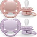 Avent Philips šidítko Ultrasoft Premium 2 ks ružová