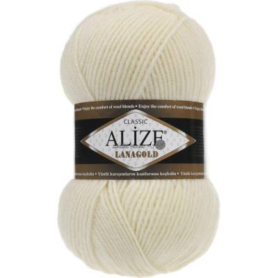 Alize Lanagold Classic 01 máslově bílá
