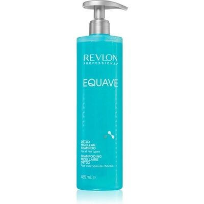Revlon Professional Equave Detox Micellar Shampoo micelární šampon s detoxikačním účinkem pro všechny typy vlasů 485 ml