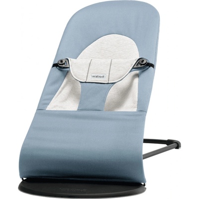 Babybjörn Balance Soft blue grey cotton jersey