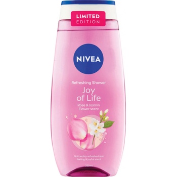 Nivea sprchový gél Joy of Life Rose & Jasmin 250 ml