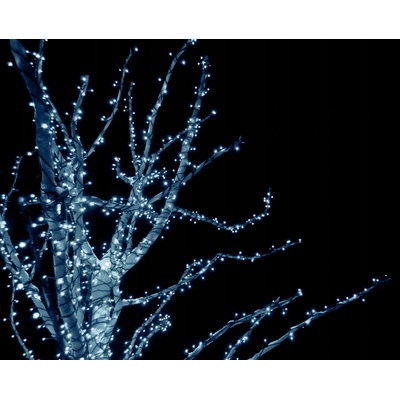 ISO 11375 Vianočné osvetlenie 500 LED 15W studené biele 51.6 m