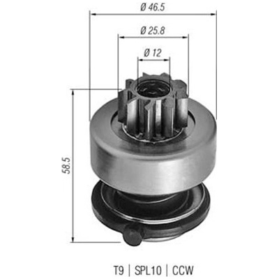 Pastorok żtartéra MAGNETI MARELLI 940113020255