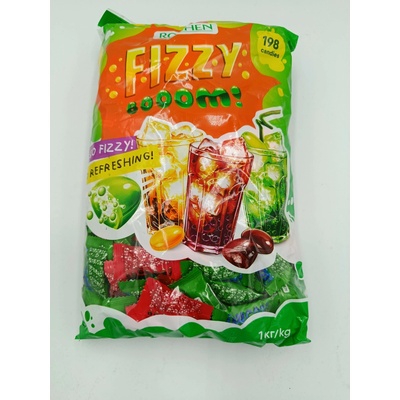 Roshen Fizzy šumivé cukríky 1 kg