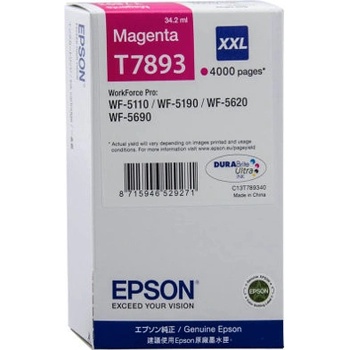 Epson T7893 XXL Magenta - originálny