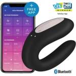 Satisfyer Вибратор за двойки Satisfyer Double Joy черен с App