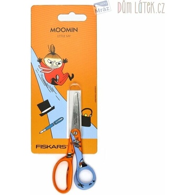 Detské nožnice Fiskars Moomin Little My, dĺžka 13 cm