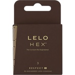 LELO Hex Respect XL - презервативи голям размер - 3 броя - desirel