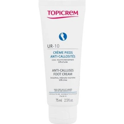 Topicrem UR-10 Anti-Calluses Foot Cream krém na nohy pre výživu a hydratáciu 75 ml