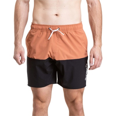 Meatfly Мъжки плувни костюми Meatfly Keith Boardshorts 17" Sienna / Black Meatfly | Cheren | МЪЖЕ | M