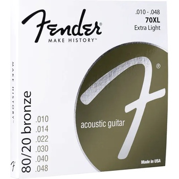 Image 1 of Fender 70xl 80/20 bronze 10-48